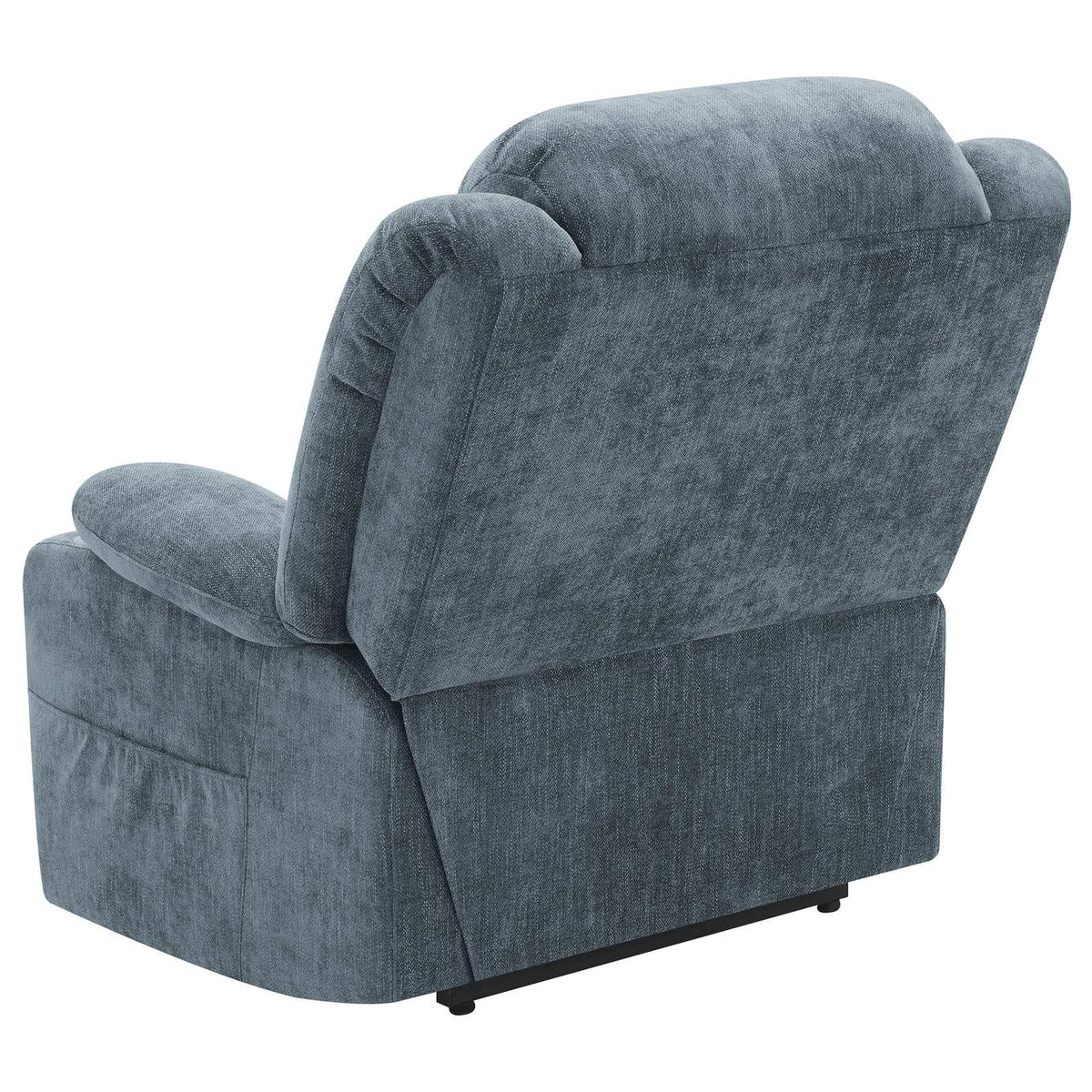 602294P Houston Upholstered Power Lift Recliner Slate Blue