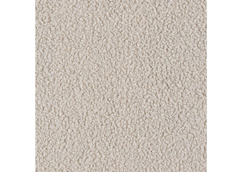 602625 Paige Boucle Upholstered Mid Back Rocking Chair Beige