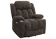 603233P Houston Upholstered Power Lift Recliner Chair Dark Brown