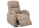 603303P Grant Fabric Upholstered Power Recliner Chair Camel