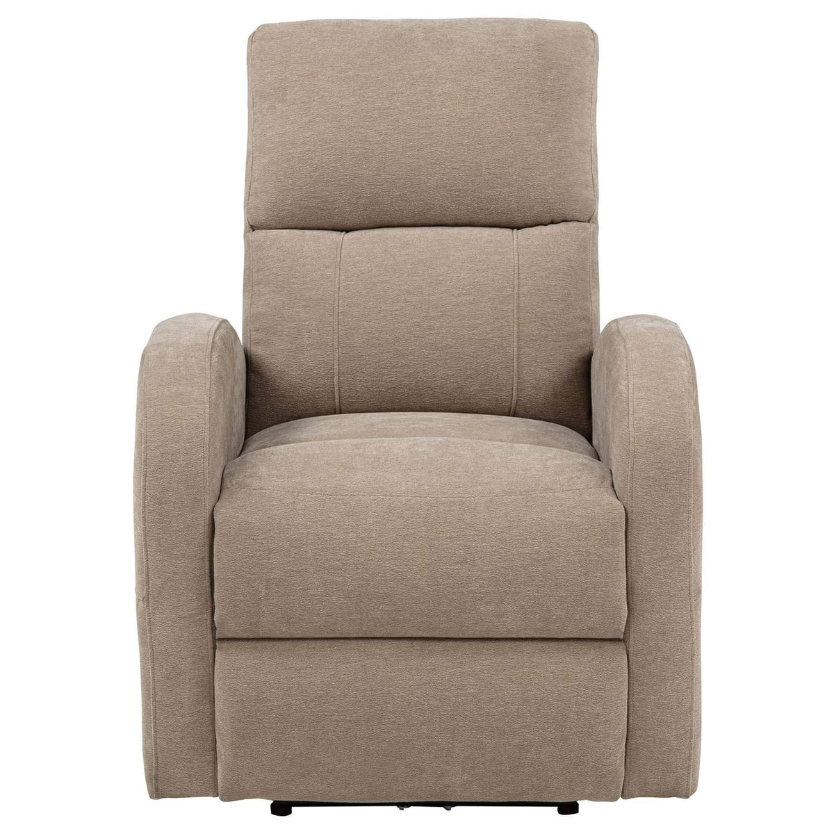 603303P Grant Fabric Upholstered Power Recliner Chair Camel