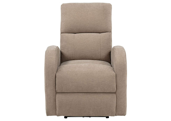 603303P Grant Fabric Upholstered Power Recliner Chair Camel