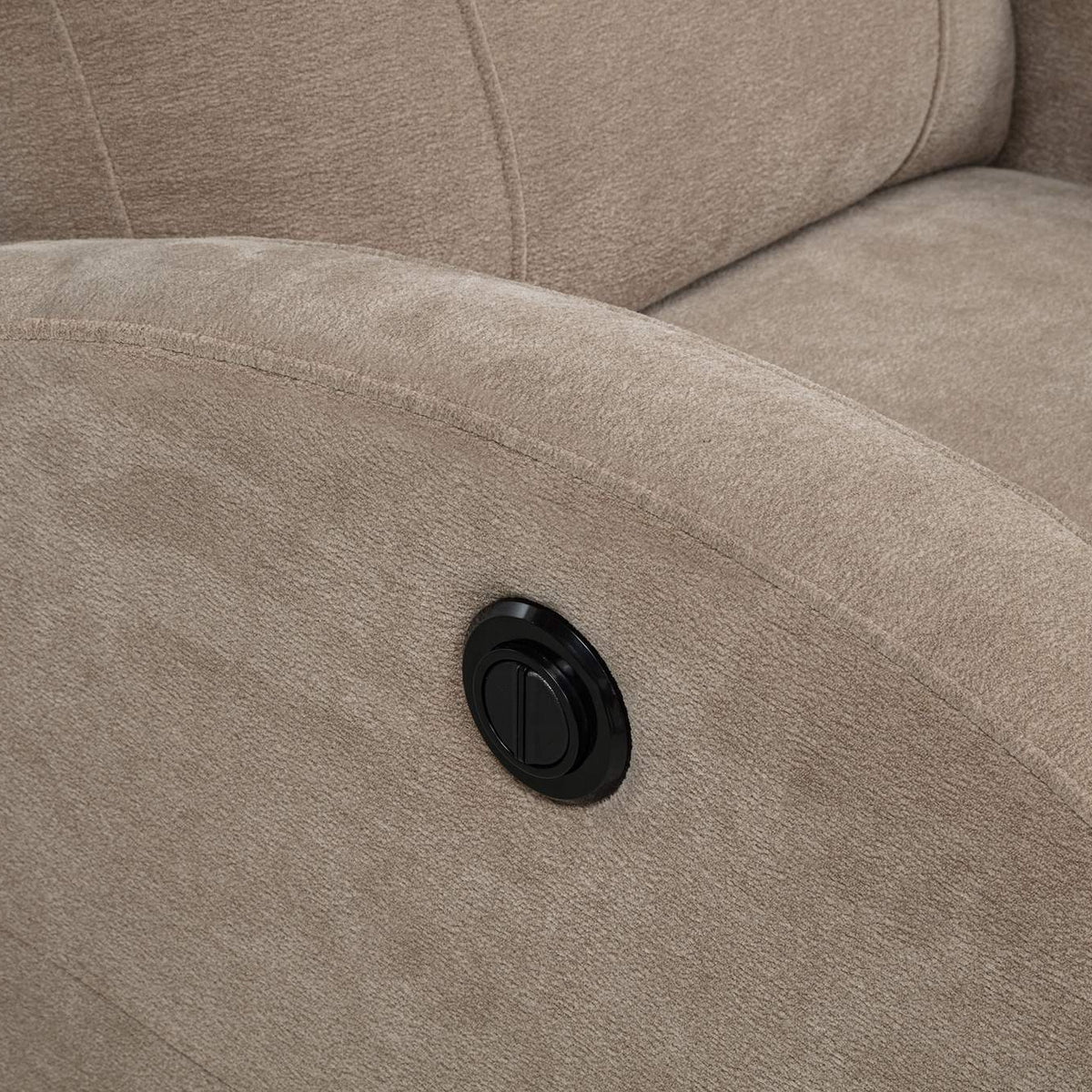 603303P Grant Fabric Upholstered Power Recliner Chair Camel