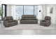 603431PPP-S3 Brickston 3-piece Triple Power Reclining Sofa Set Charcoal