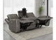 603431PPP Brickston Triple Power Reclining Sofa Charcoal