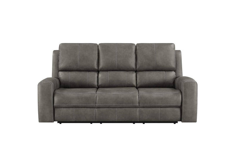 603431PPP Brickston Triple Power Reclining Sofa Charcoal