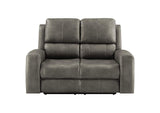 603432PPP Brickston Triple Power Reclining Loveseat Charcoal