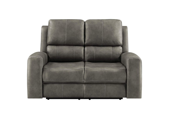 603432PPP Brickston Triple Power Reclining Loveseat Charcoal