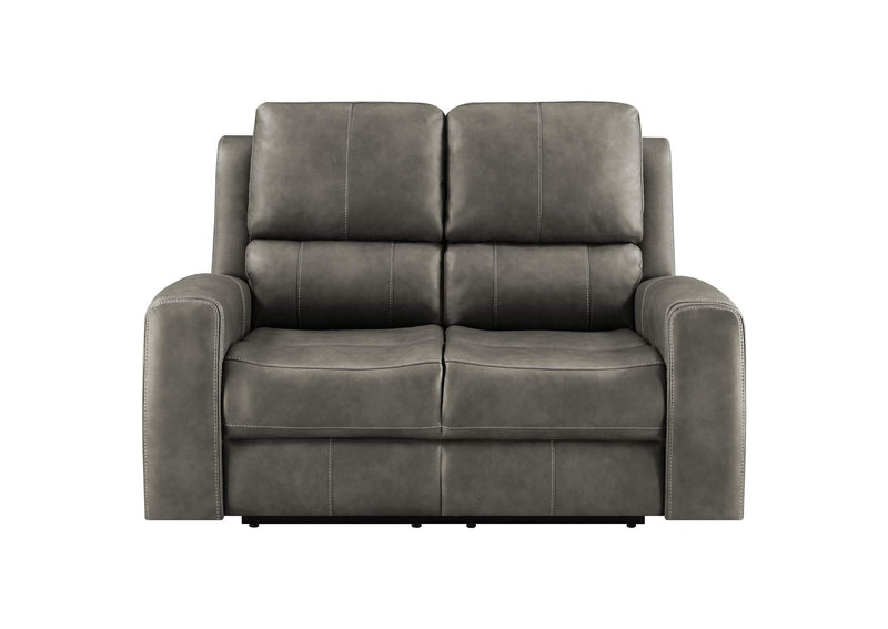 603432PPP Brickston Triple Power Reclining Loveseat Charcoal