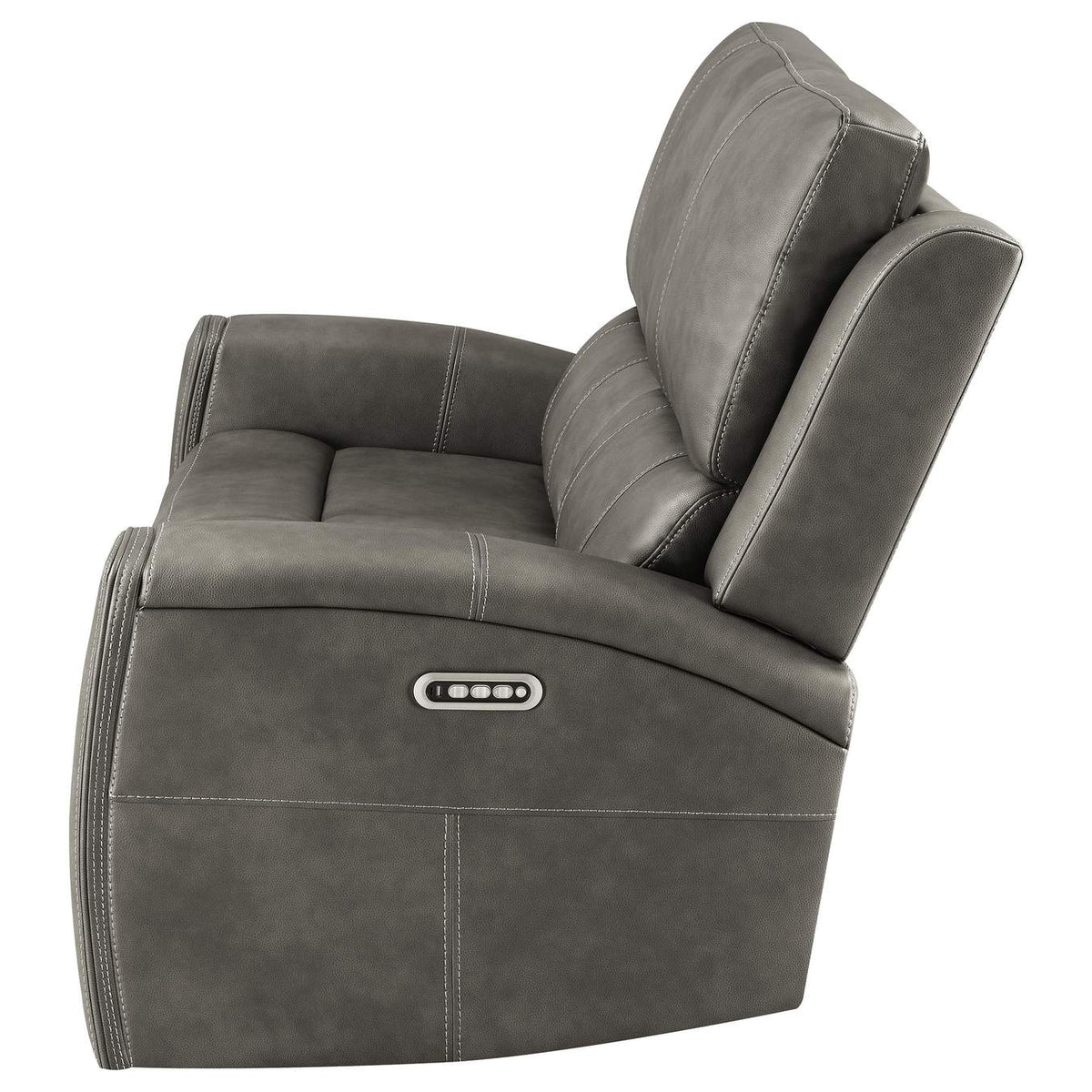 603432PPP Brickston Triple Power Reclining Loveseat Charcoal