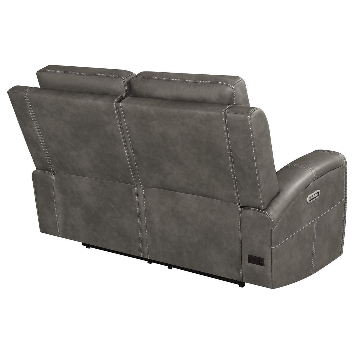 603432PPP Brickston Triple Power Reclining Loveseat Charcoal