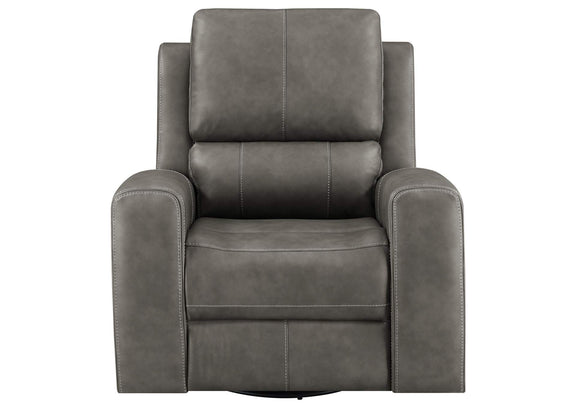 603433PPP Brickston Triple Power Swivel Glider Recliner Charcoal