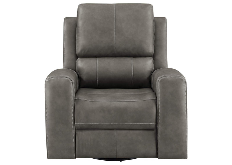 603433PPP Brickston Triple Power Swivel Glider Recliner Charcoal