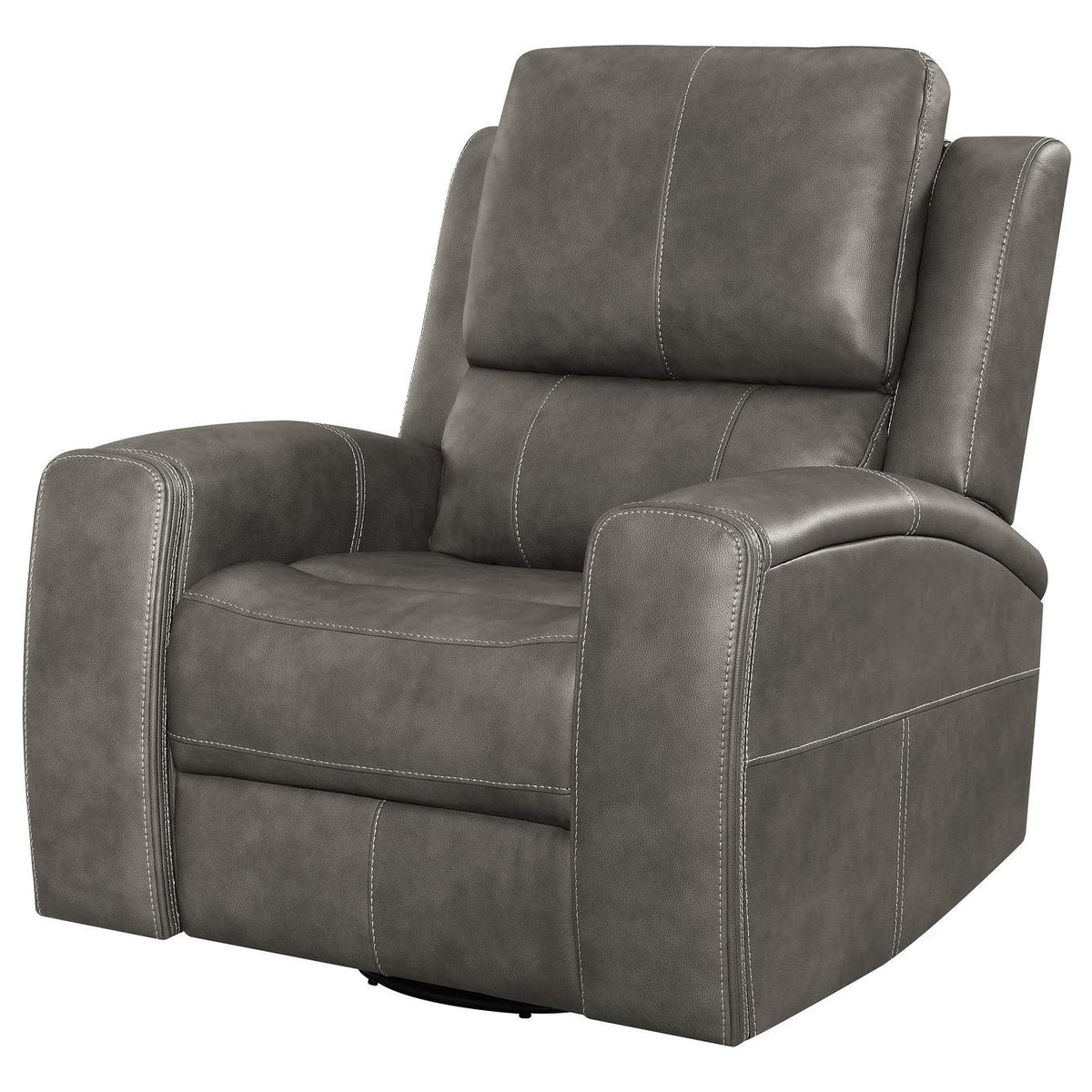 603433PPP Brickston Triple Power Swivel Glider Recliner Charcoal