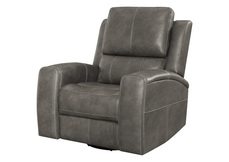 603433PPP Brickston Triple Power Swivel Glider Recliner Charcoal