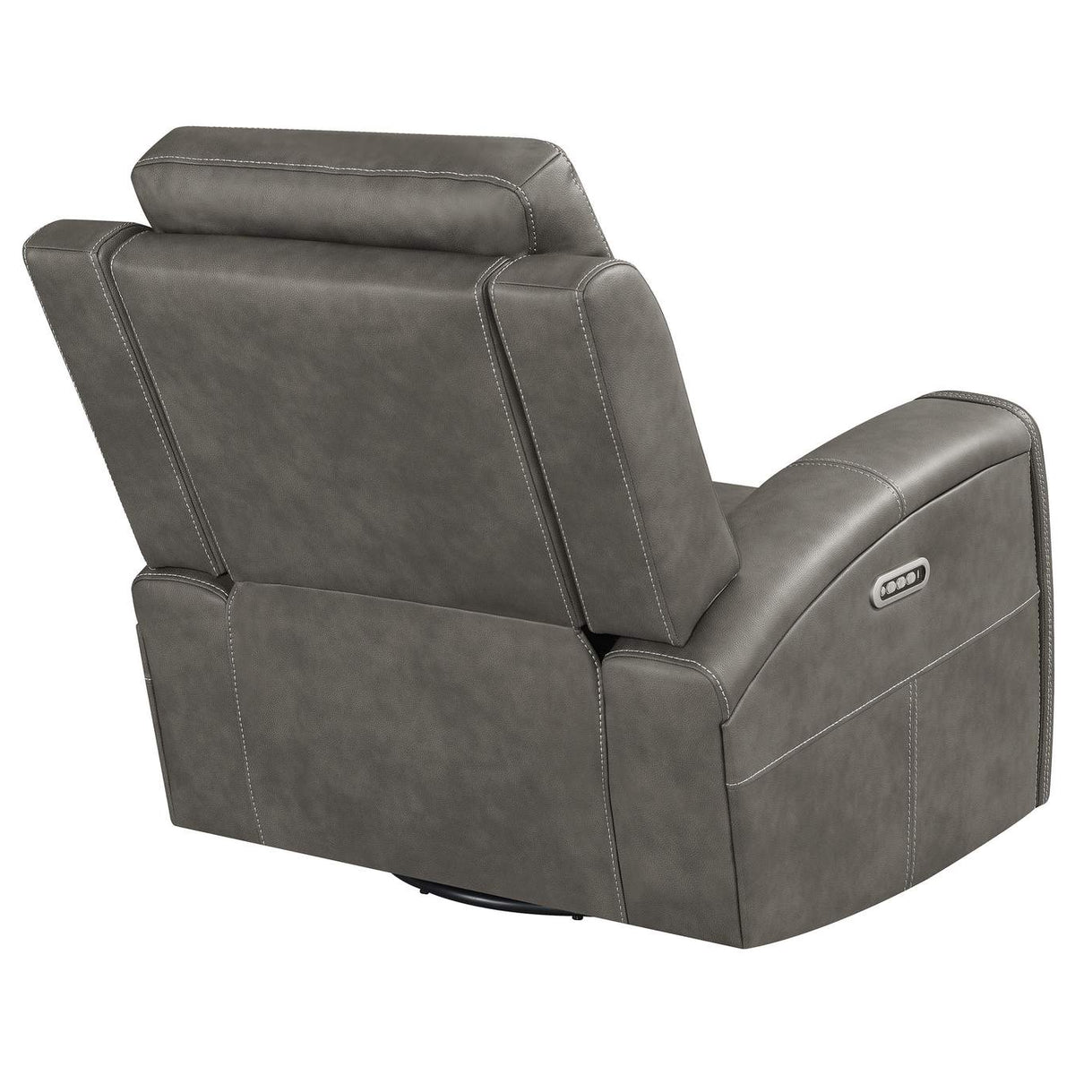 603433PPP Brickston Triple Power Swivel Glider Recliner Charcoal