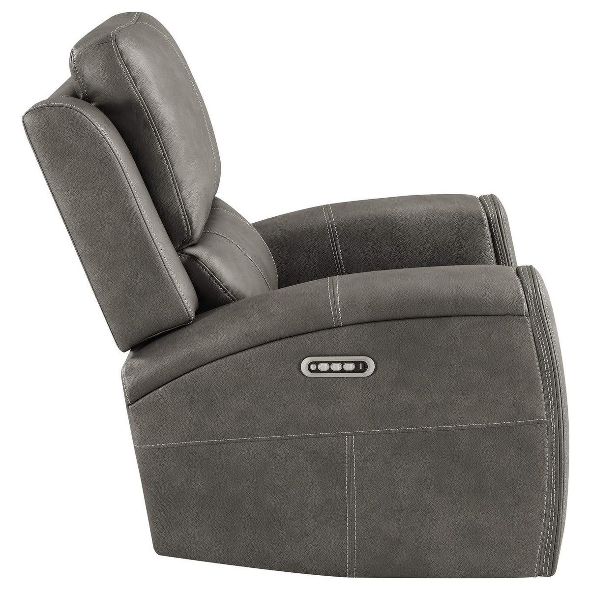 603433PPP Brickston Triple Power Swivel Glider Recliner Charcoal