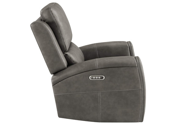 603433PPP Brickston Triple Power Swivel Glider Recliner Charcoal