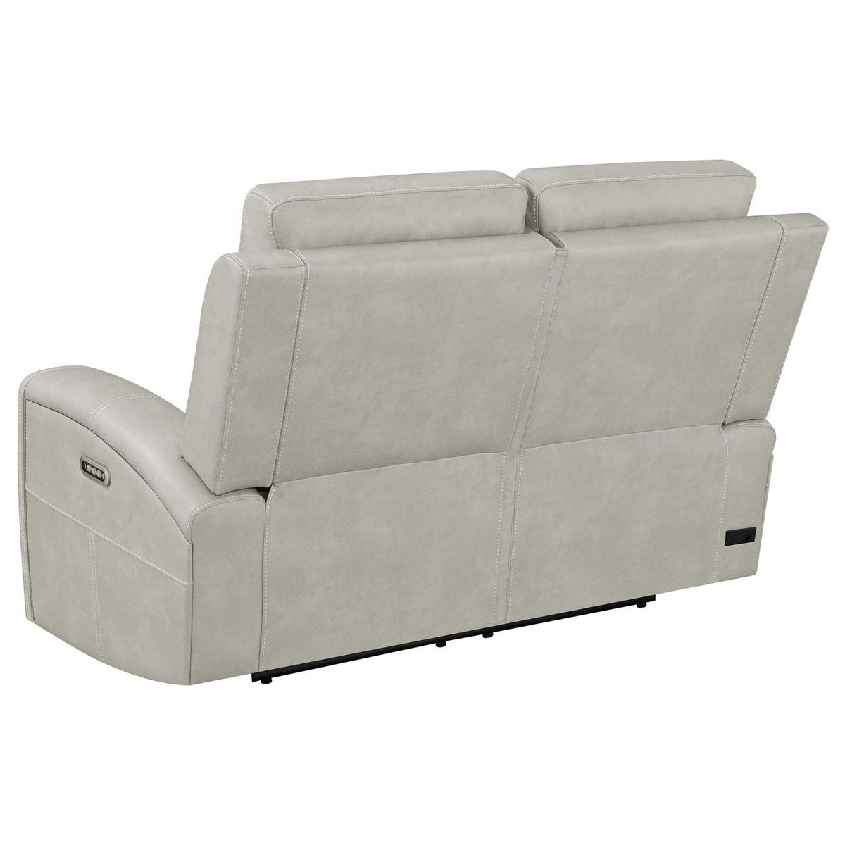 603434PPP-S2 Brickston 2-piece Triple Power Reclining Sofa Set Grey