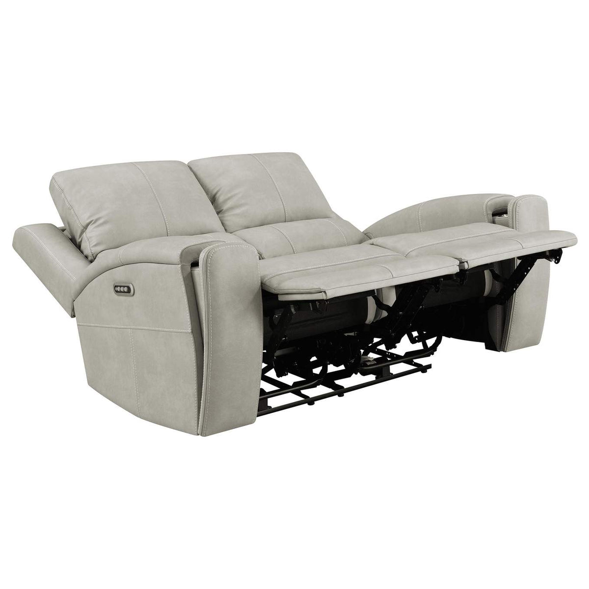 603435PPP Brickston Triple Power Reclining Loveseat Grey