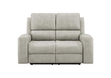 603435PPP Brickston Triple Power Reclining Loveseat Grey