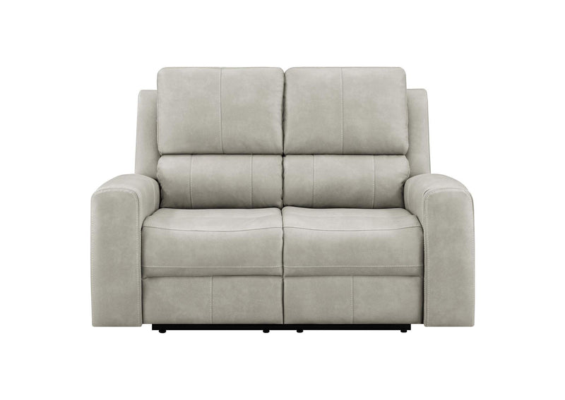 603435PPP Brickston Triple Power Reclining Loveseat Grey