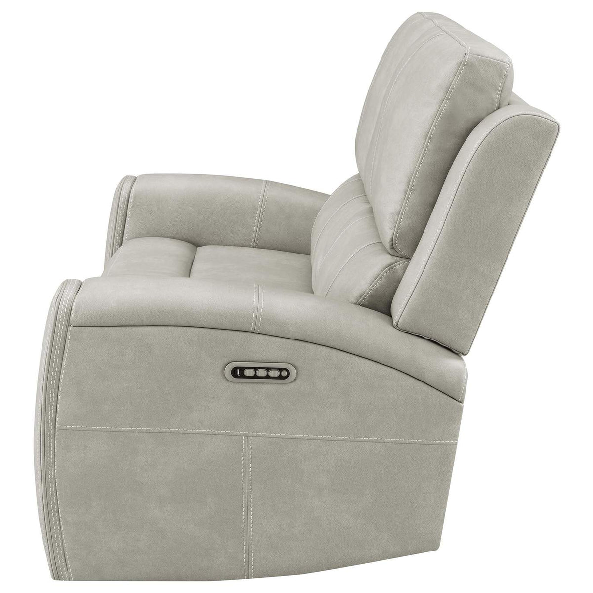 603435PPP Brickston Triple Power Reclining Loveseat Grey