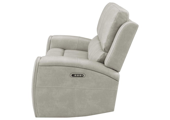 603435PPP Brickston Triple Power Reclining Loveseat Grey