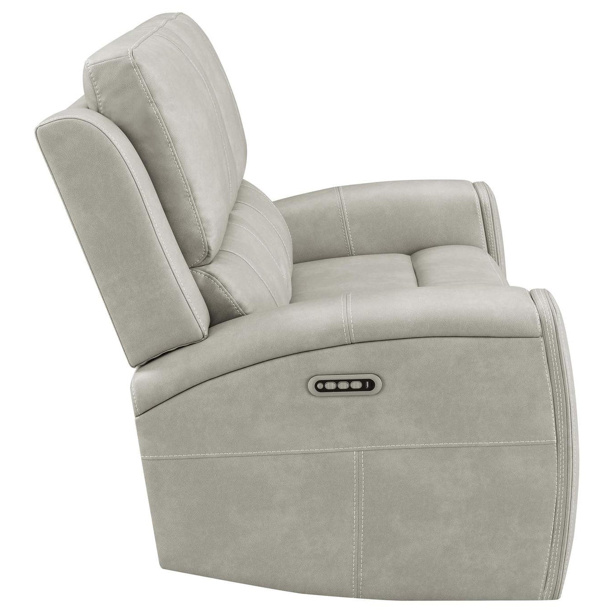 603435PPP Brickston Triple Power Reclining Loveseat Grey
