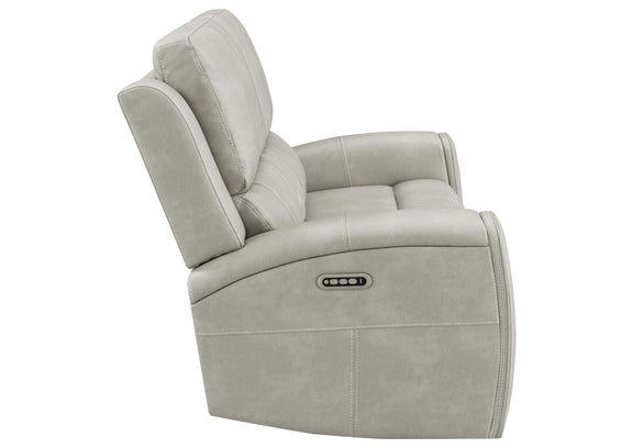 603435PPP Brickston Triple Power Reclining Loveseat Grey