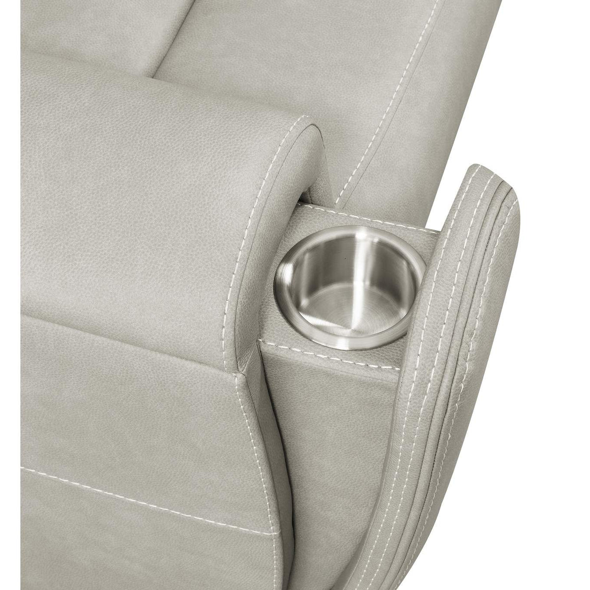 603435PPP Brickston Triple Power Reclining Loveseat Grey
