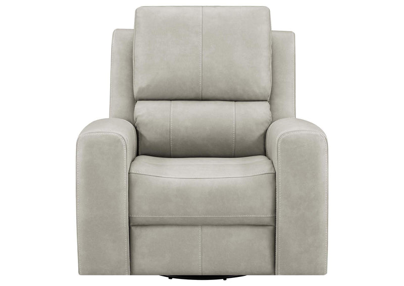 603436PPP Brickston Triple Power Swivel Glider Recliner Grey