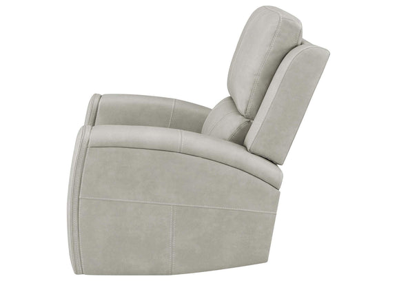 603436PPP Brickston Triple Power Swivel Glider Recliner Grey