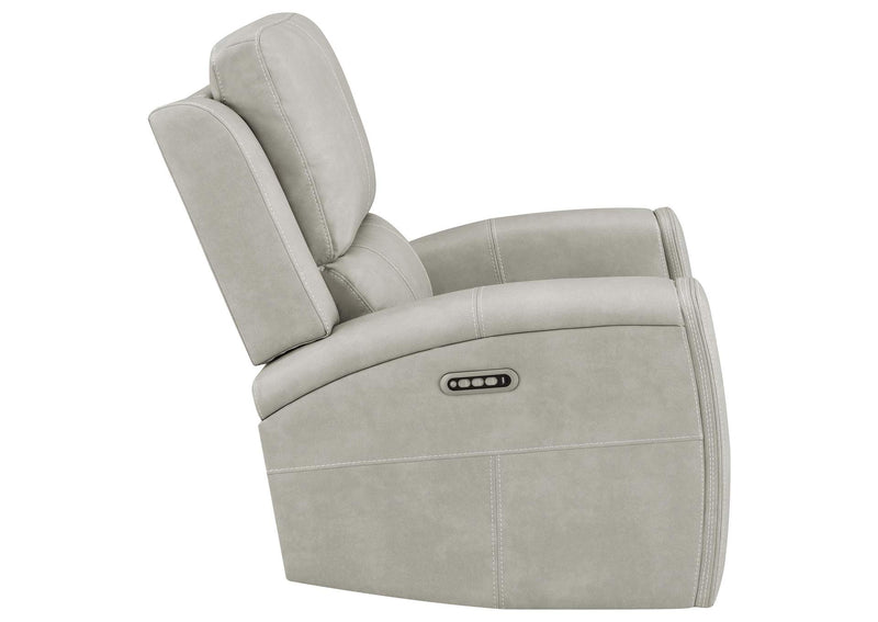 603436PPP Brickston Triple Power Swivel Glider Recliner Grey