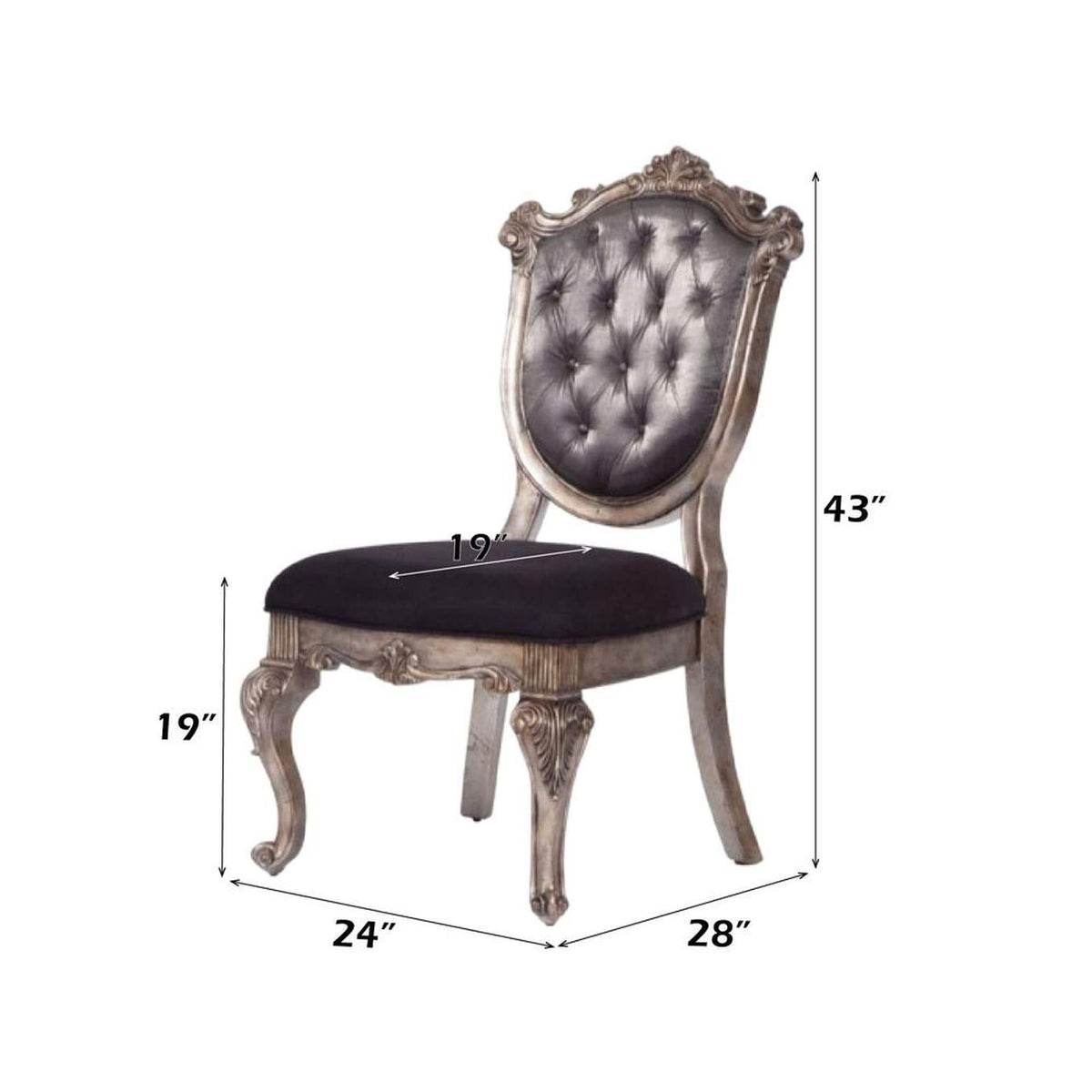 60542 Chantelle Side Chair - Set of 2