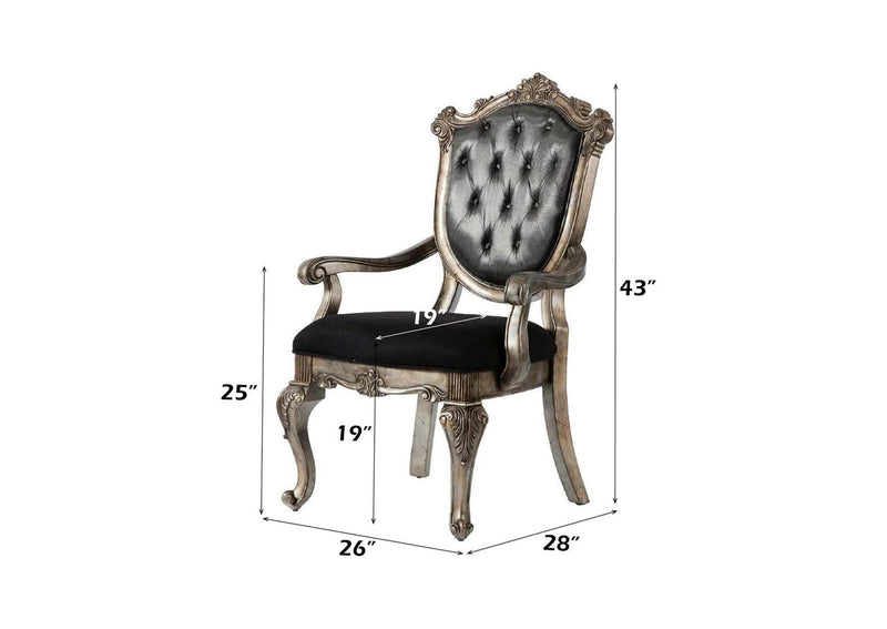 60543 Chantelle Arm Chair - Set of 2