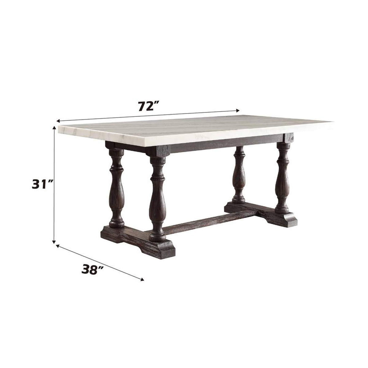 60820 Gerardo Dining Table