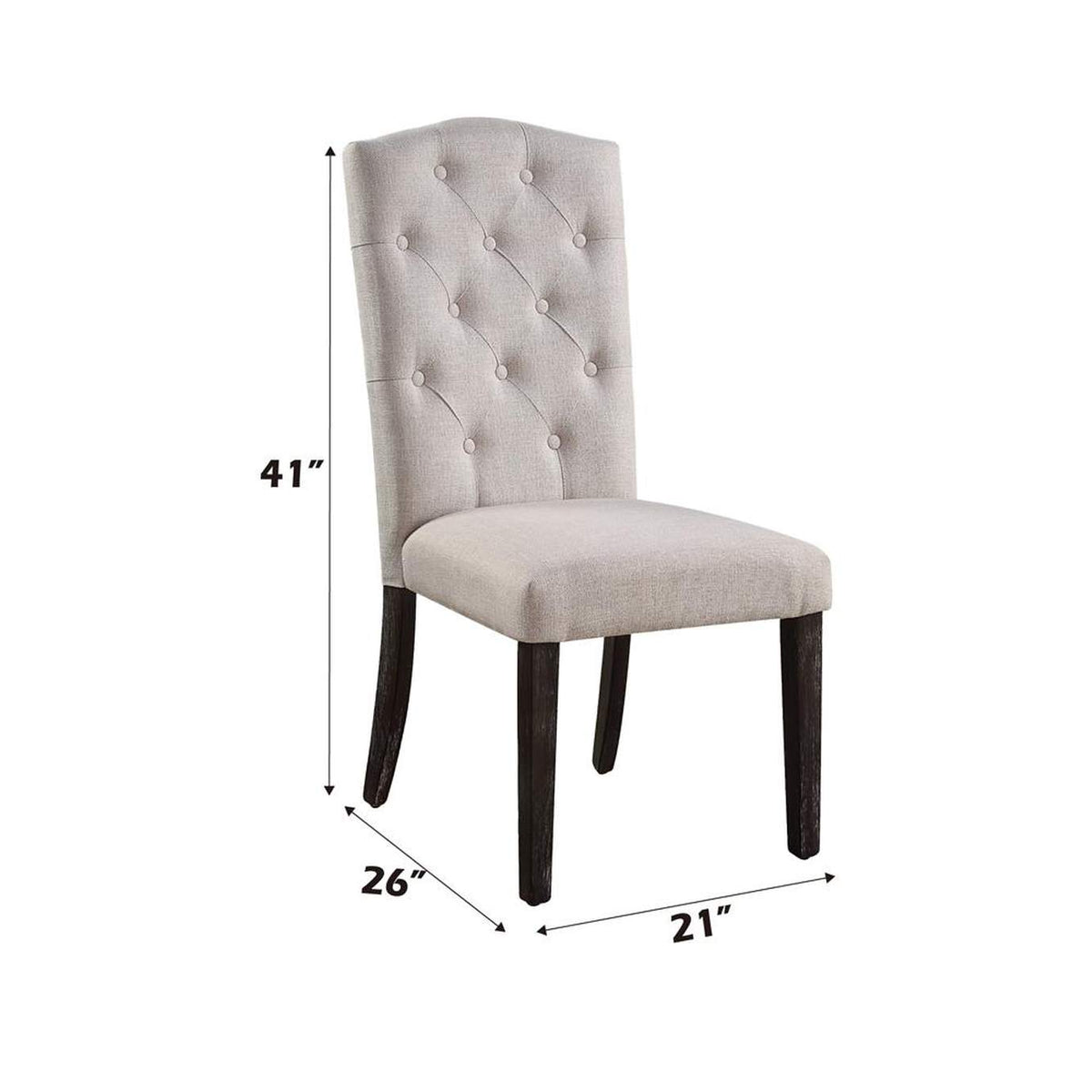 60822 Gerardo Side Chair - Set of 2