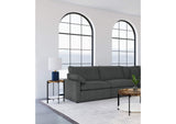 609530AC Collins Modular Armless Chair Dark Grey