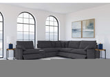 609530P-SET Collins 6-piece Modular Power Reclining Sectional Dark Grey