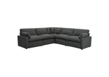 609530P Collins 5-piece Modular Power Reclining Sectional Dark Grey