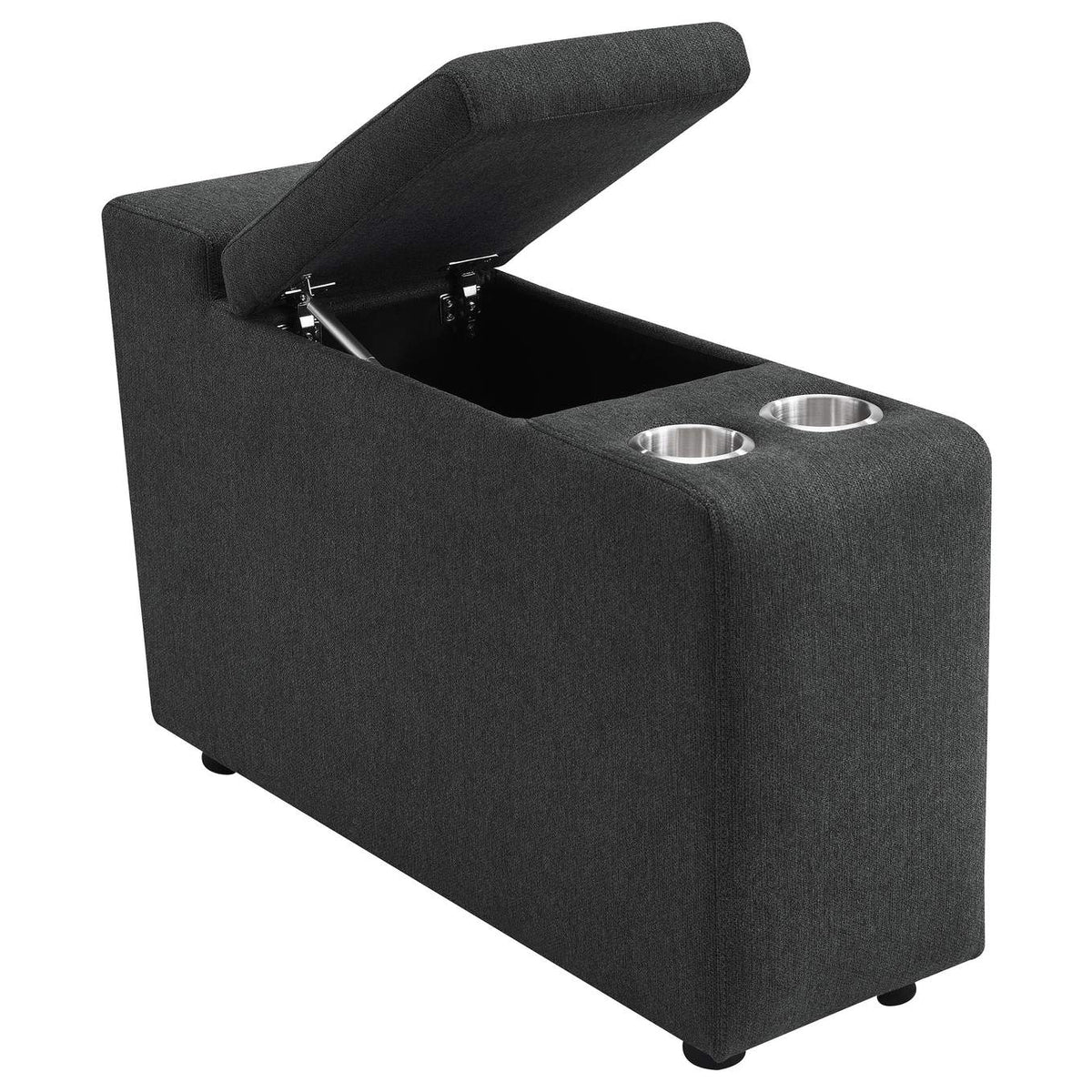 609531PT Collins 5-Piece Power Reclining Home Theater Seating Dark Grey
