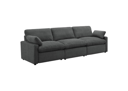 609531P Collins Modular Power Sofa Dark Grey