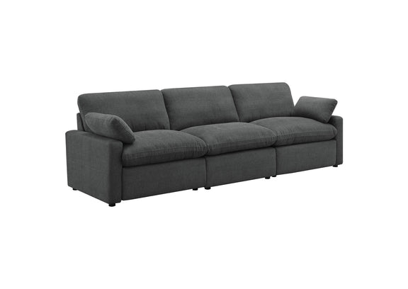 609531P Collins Modular Power Sofa Dark Grey