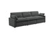 609531P Collins Modular Power Sofa Dark Grey