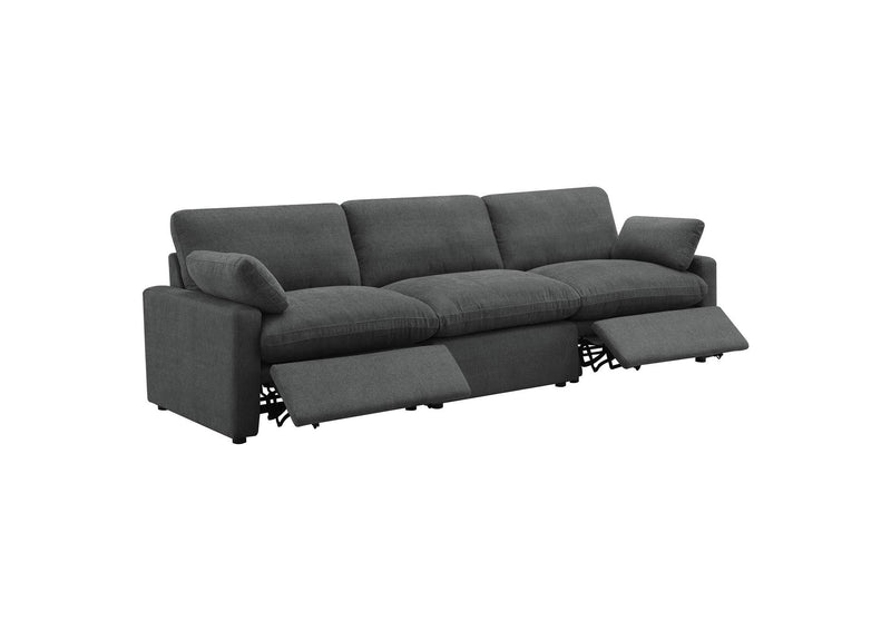 609531P Collins Modular Power Sofa Dark Grey