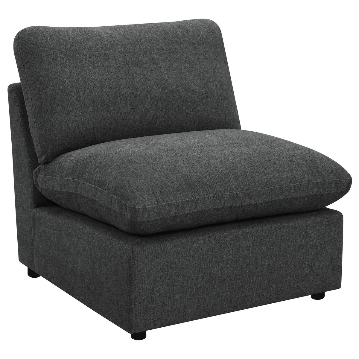 609531P Collins Modular Power Sofa Dark Grey