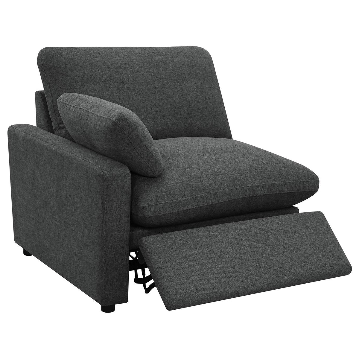 609531P Collins Modular Power Sofa Dark Grey