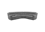 Bahrain 6-piece Modular Power Reclining Sectional Charcoal