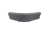 609540P Bahrain 6-piece Modular Power Reclining Sectional Charcoal
